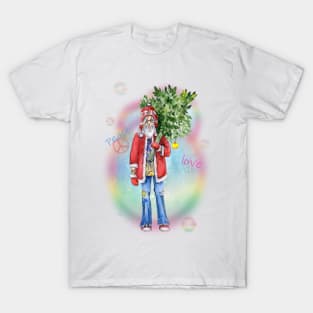 Hippie Christmas T-Shirt